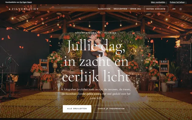 Schermafbeelding van Zilverlicht